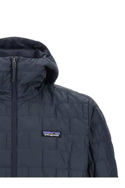 'Nano Puff® Hoody' down jacket Blue