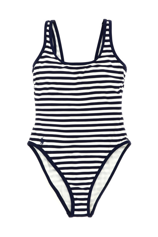 'Polo' one-piece swimsuit Blue