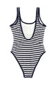 'Polo' one-piece swimsuit Blue