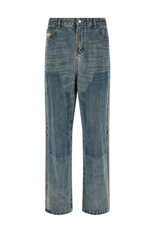 Джинсы «Double Knee Carpenter» синего цвета FOSS26DP010126327