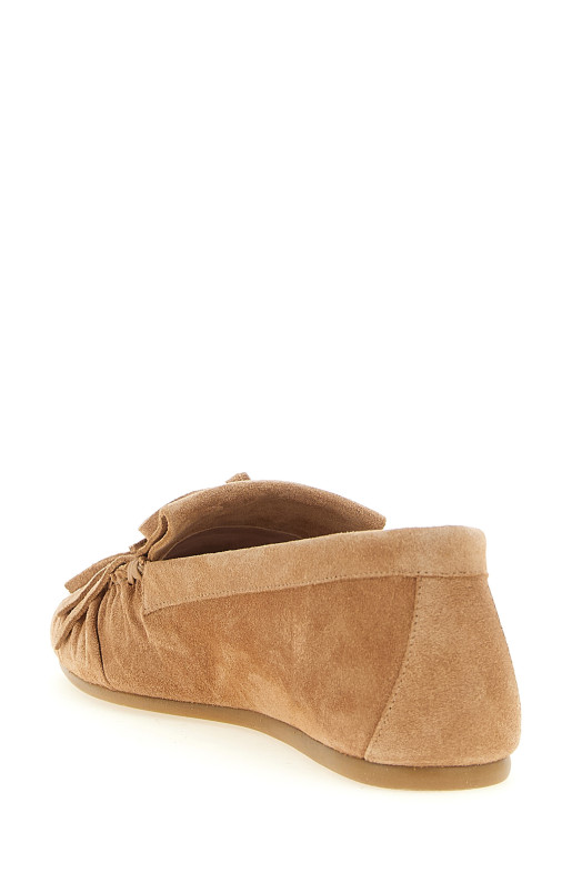 'Britt Fringe' loafers Brown