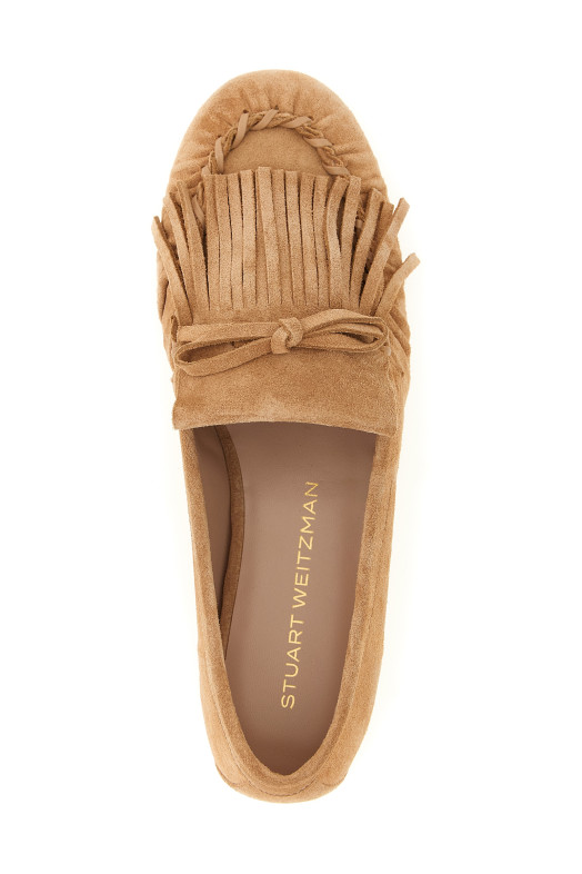 'Britt Fringe' loafers Brown