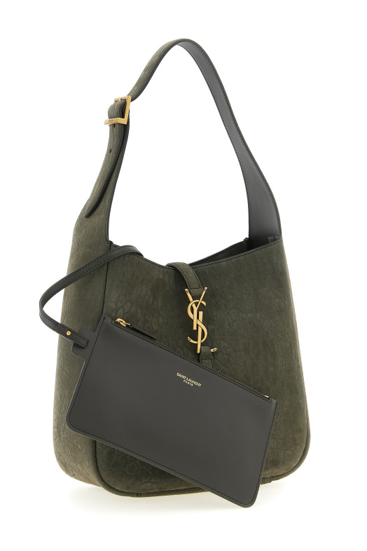 Micro 'Le 5 à 7' shoulder bag Gray