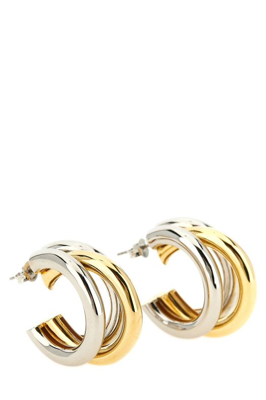 Серьги «Triple Hoop», разноцветные 26EBB0454MET953M042