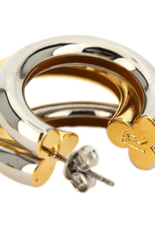 Серьги «Triple Hoop», разноцветные 26EBB0454MET953M042