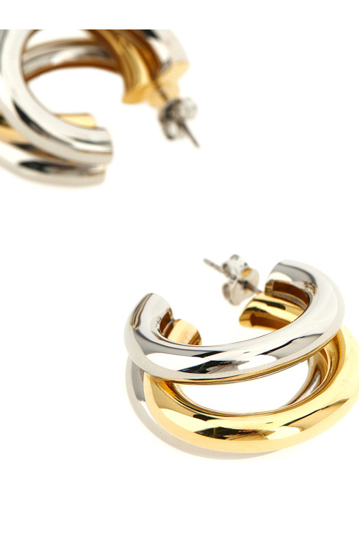 Серьги «Triple Hoop», разноцветные 26EBB0454MET953M042