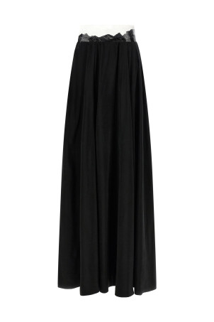 'Taped' skirt Black