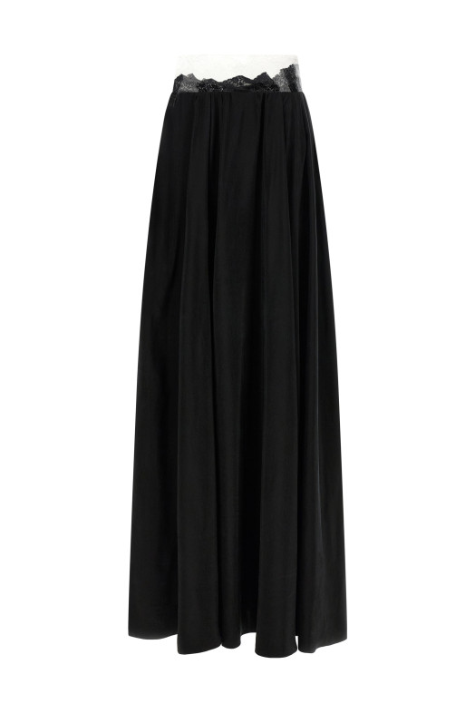 'Taped' skirt Black