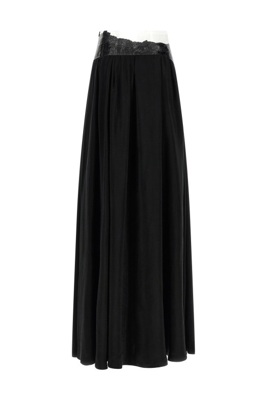 Юбка «Taped» черного цвета S29MI0014M35901900