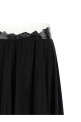 'Taped' skirt Black