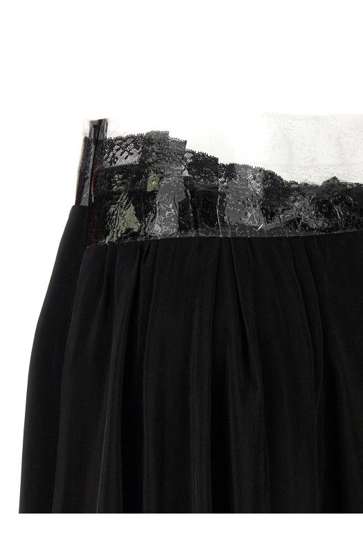 Юбка «Taped» черного цвета S29MI0014M35901900