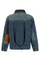Куртка «Пэчворк», синяя FOSS26JA040126324