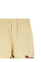 'Horse' bermuda shorts Beige