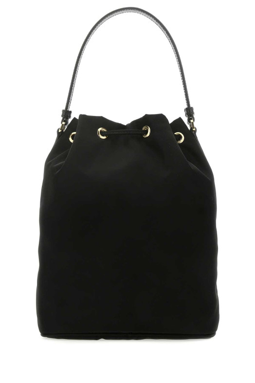 Black Re-Nylon Duet bucket bag Black PRADA (1BH038VUOPRV44)