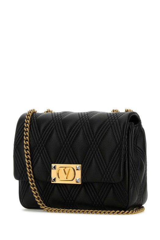 Black nappa leather medium Quiltie 67 shoulder bag Black VALENTINO GARAVANI (6W2B0R07XCA)