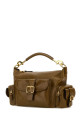 Khaki leather Camera Bag handbag CHLOE (CHC24AS533N83)