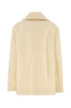 Cream wool coat JIL SANDER (J40AM0106J40004)