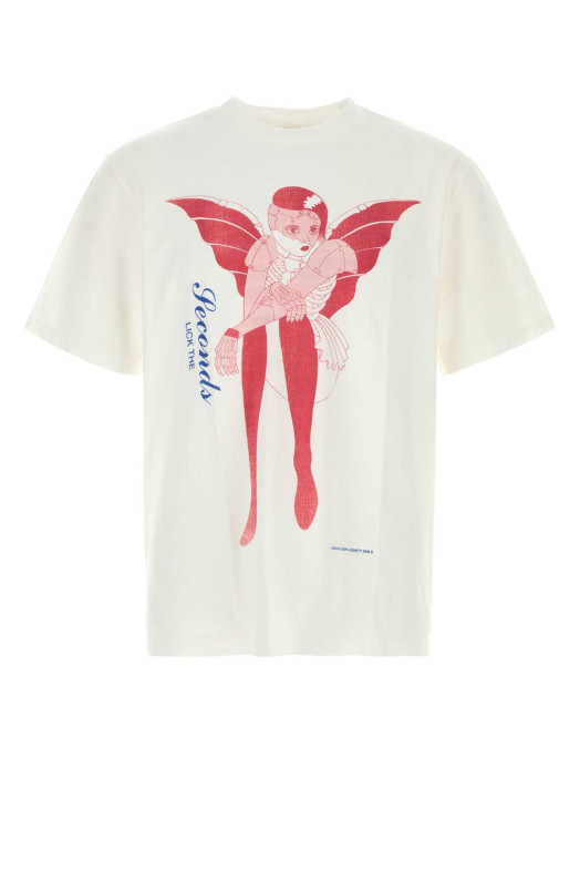 White cotton oversize t-shirt OUR LEGACY (M2266BC)