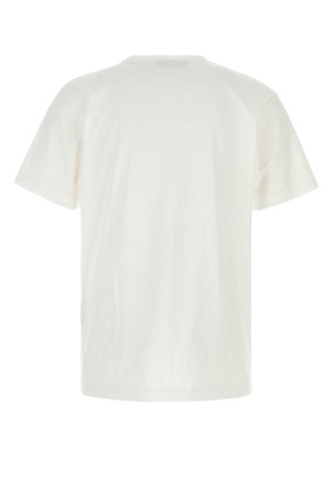 White cotton t-shirt OFF WHITE (OMAA027Z26JER0)