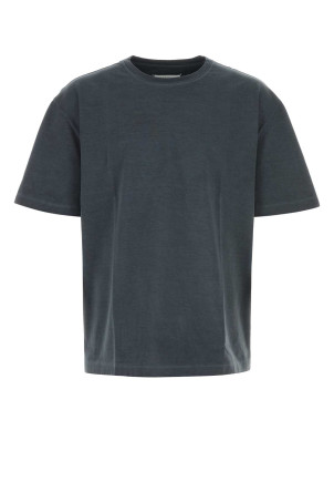 Dark grey cotton oversize t-shirt MAISON MARGIELA (S50GC0646S23883)