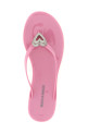 Сандалии «Double Heart» розового цвета SS26S088805GUMPNK