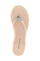 Сандалии «Double Heart» розового цвета SS26S088805GUMNUD