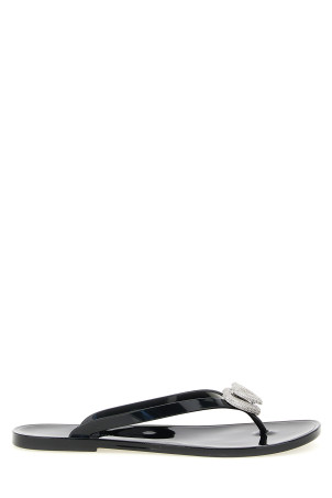 Сандалі «Double Heart», чорні SS26S088805GUMBLK