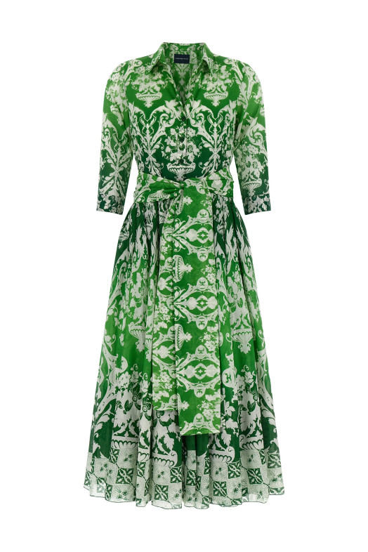 'Aster' dress Green