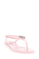 Сандалии «Double Bow» розового цвета SS26S114205GUMPNK