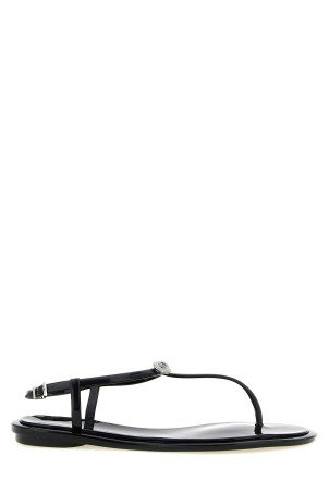 Сандалі «Double Bow», чорні SS26S114205GUMBLK