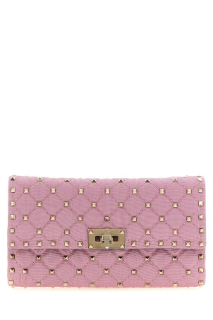 Valentino Garavani 'Rockstud Spike' Shoulder Bag Pink