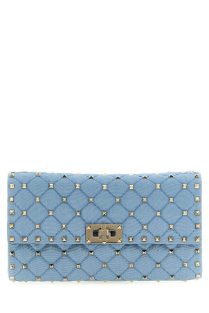 Valentino Garavani 'Rockstud Spike' Shoulder Bag BLUE