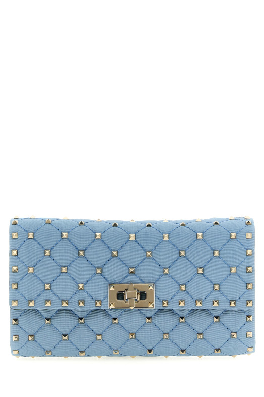 Valentino Garavani 'Rockstud Spike' Shoulder Bag BLUE