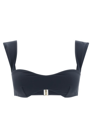 '01' bikini top Gray