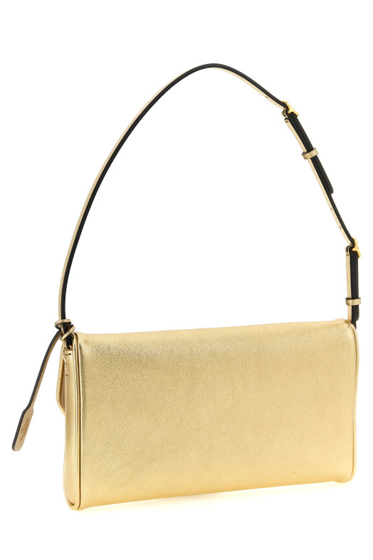 Valentino Garavani 'DeVain' small shoulder bag Gold