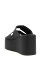 'Patch Wedge Sandal' wedges Black