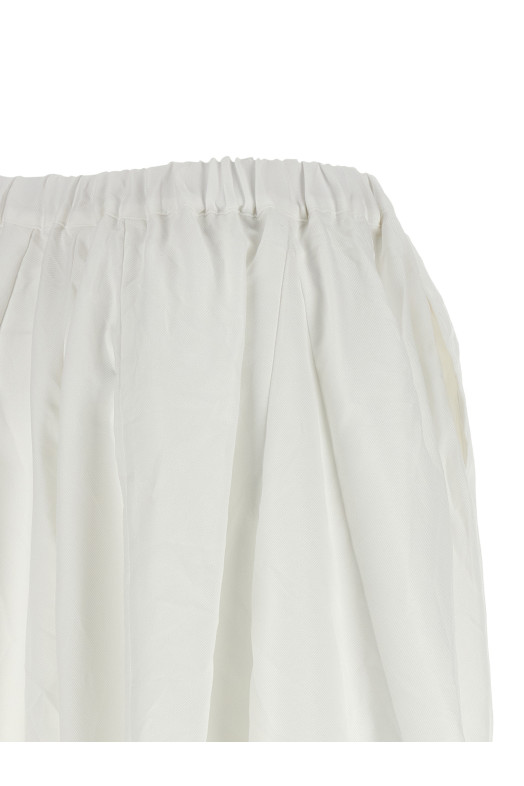 Брюки-зуавы, белые COMME DES GARÇONS GQP0261