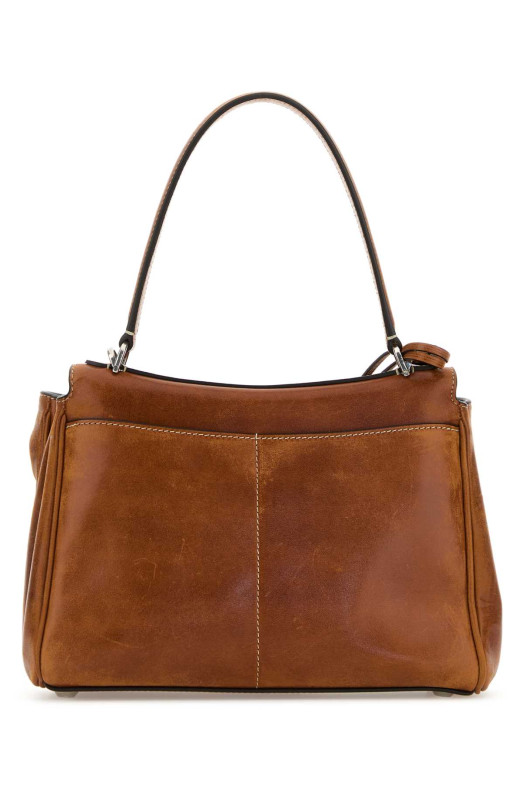 Brown leather small Rodeo handbag BALENCIAGA (7897792ABP7)