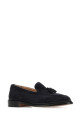 Navy blue suede Elton loafers Blue TRICKER'S (ELTONCASTORINO)