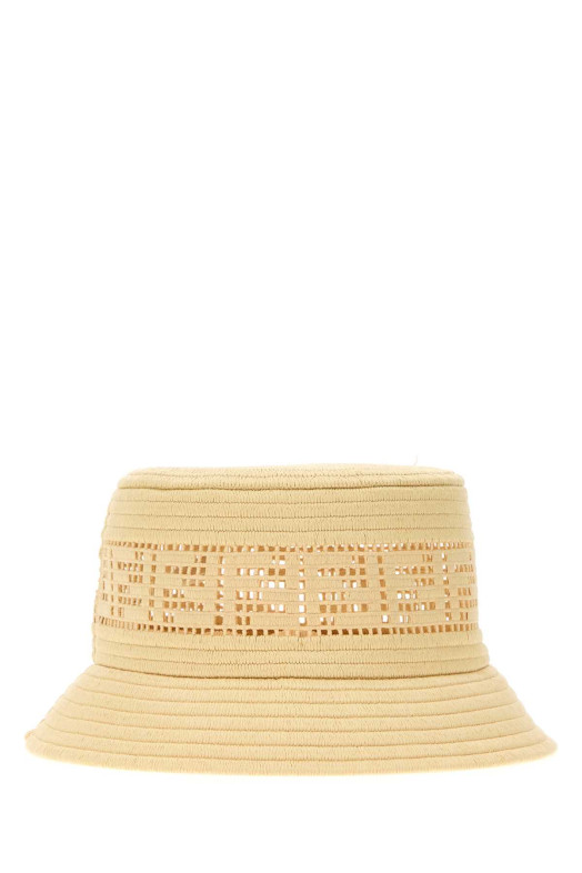 Cream fabric hat FENDI (FXQ142B016)