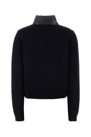 Midnight blue wool jacket Blue MONCLER (L10939B00023M7774)
