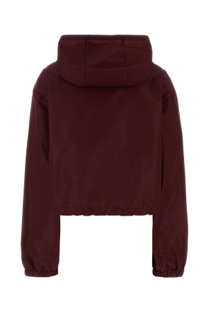 Вітровка MIU MIU з поліестеру бордового кольору (ML1054SOOO13MF)