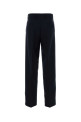 Брюки темно-синего цвета из смешанного мохера MIU MIU (MP1990SOOO12I1)