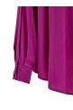 Рубашка из крепдешана цвета фуксии DI.LA3 PARI' C69FUXIA