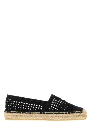 Black crochet espadrilles Black PRADA (1S388OF0202F46)