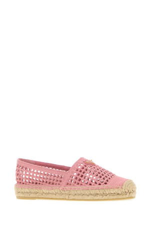 Pink crochet espadrilles PRADA (1S388OF0202F46)