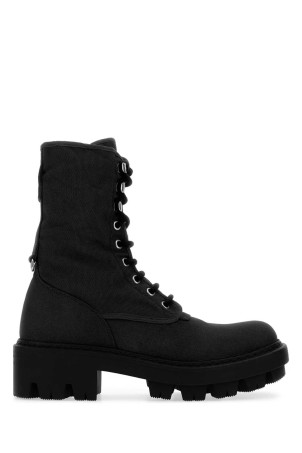 Black canvas boots Black PRADA (1U476OF055010)
