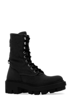 Black canvas boots Black PRADA (1U476OF055010)