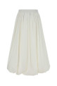 Юбка из белого поплина Nuvole от WEEKEND (2615101013600) WEEKEND MAX MARA