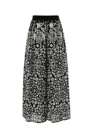 Бавовняна спідниця з принтом Palanca WEEKEND (2615131013600) WEEKEND MAX MARA